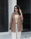 مانتو کتی قهوه ای