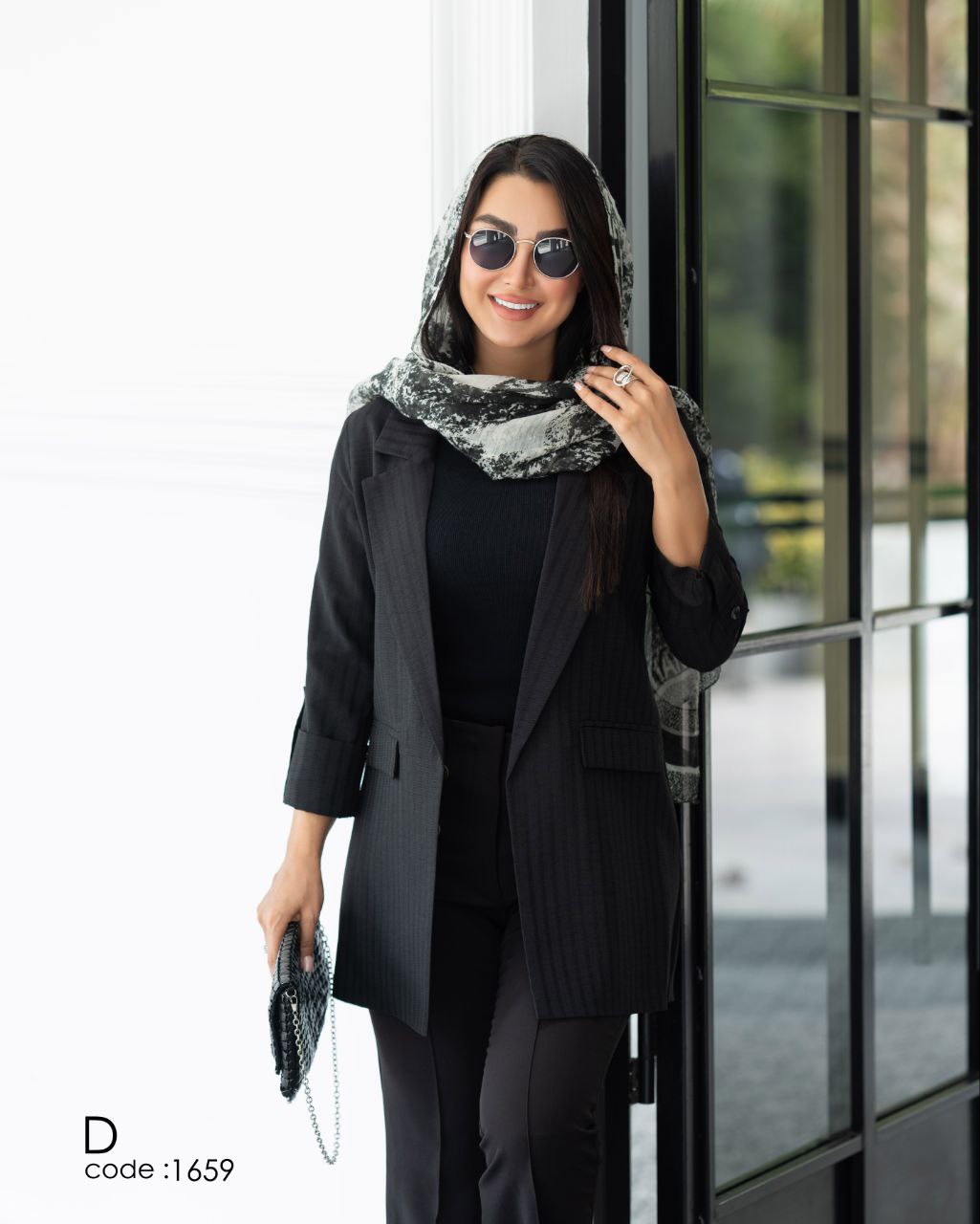 مانتو کتی مشکی