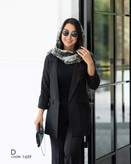 مانتو کتی مشکی