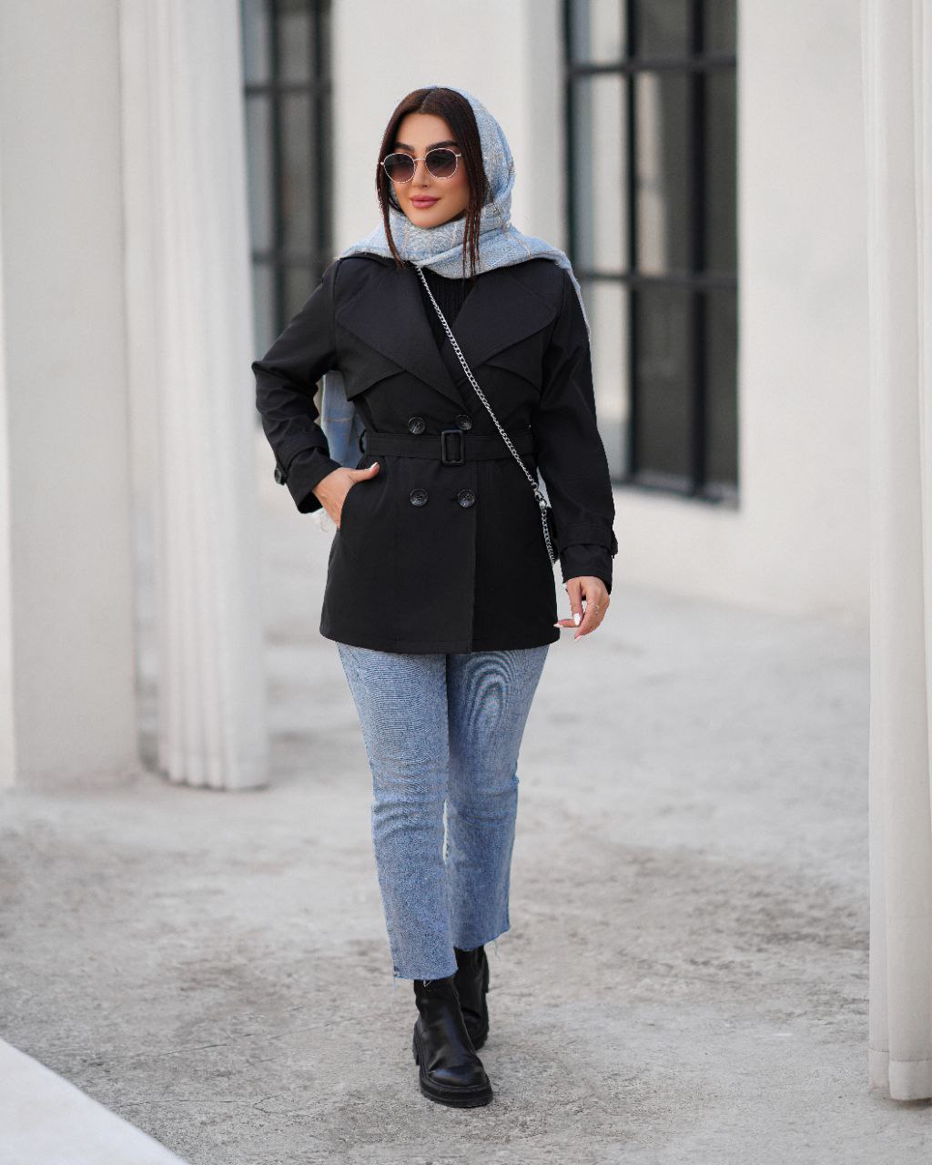 بارانی زنانه مشکی