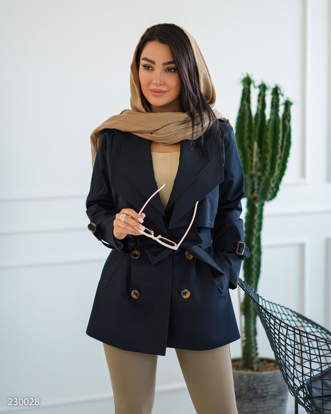 بارانی کتان زنانه