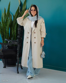 بارانی کرم زنانه