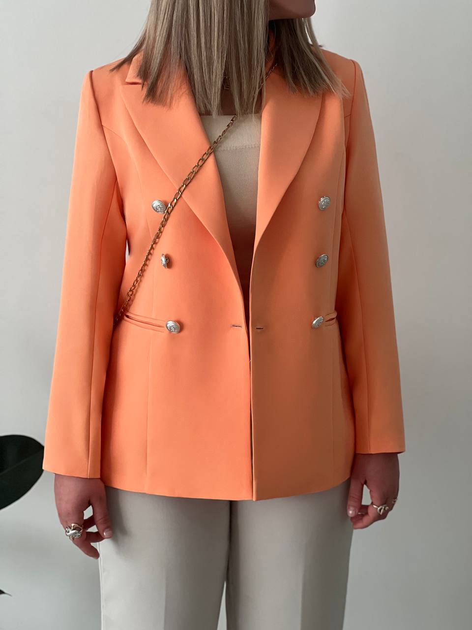 کت نارنجی زنانه