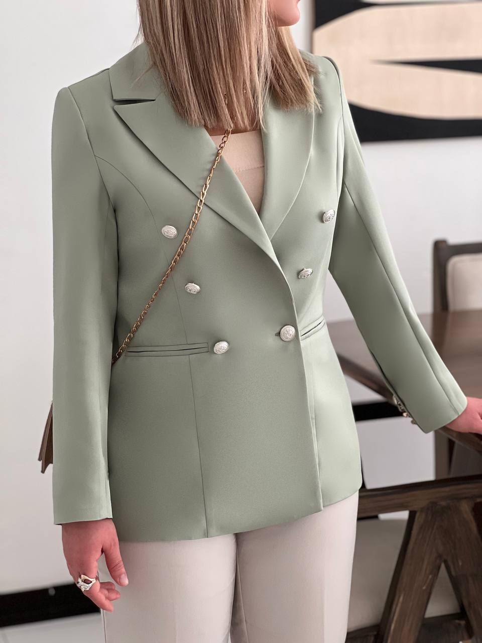 کت سبز زنانه