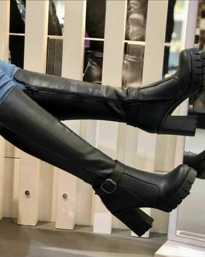 بوت پاشنه دار زنانه