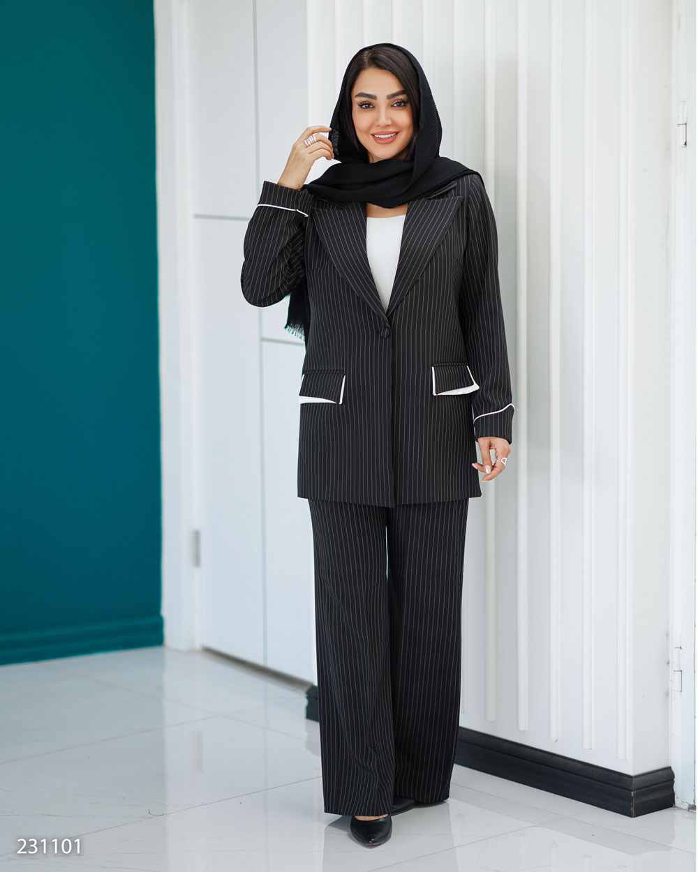 کتشلوار زنانه مشکی