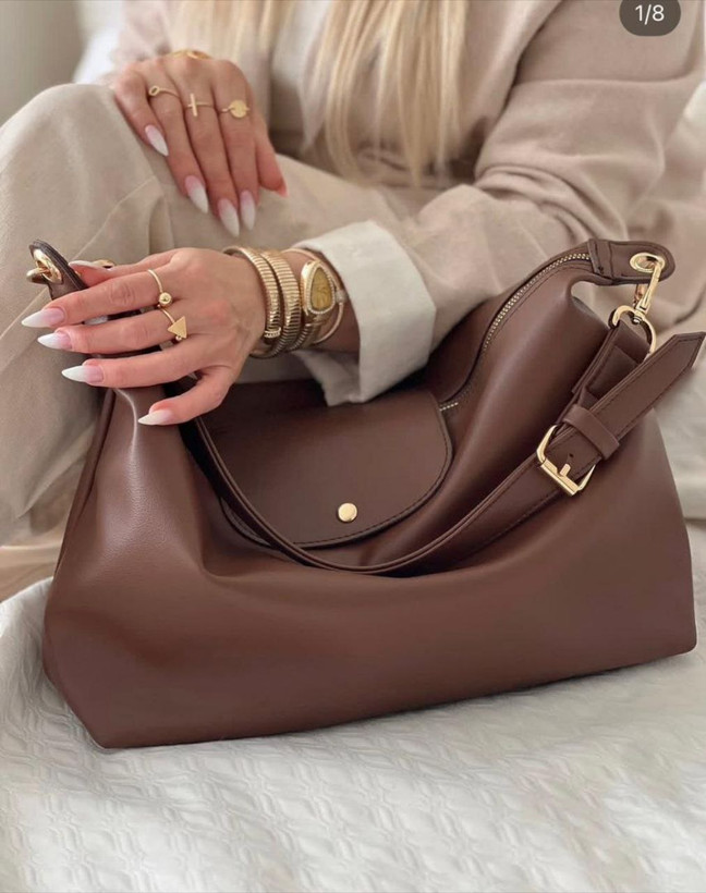 کیف قهوه ای