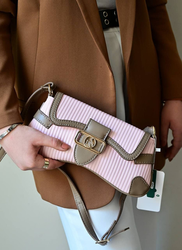 کیف صورتی دخترانه