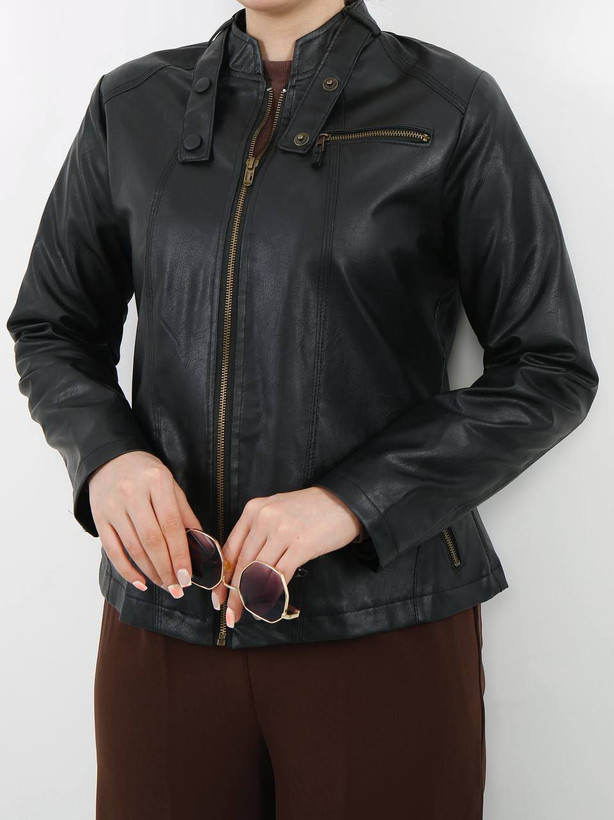 کت چرم آستردار