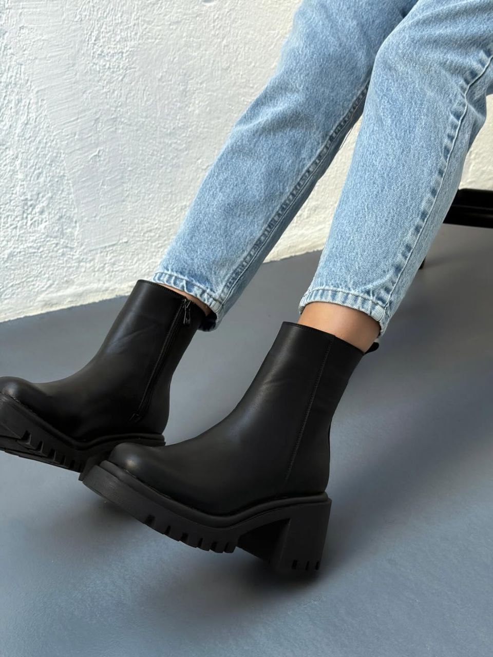 بوت مشکی دخترانه