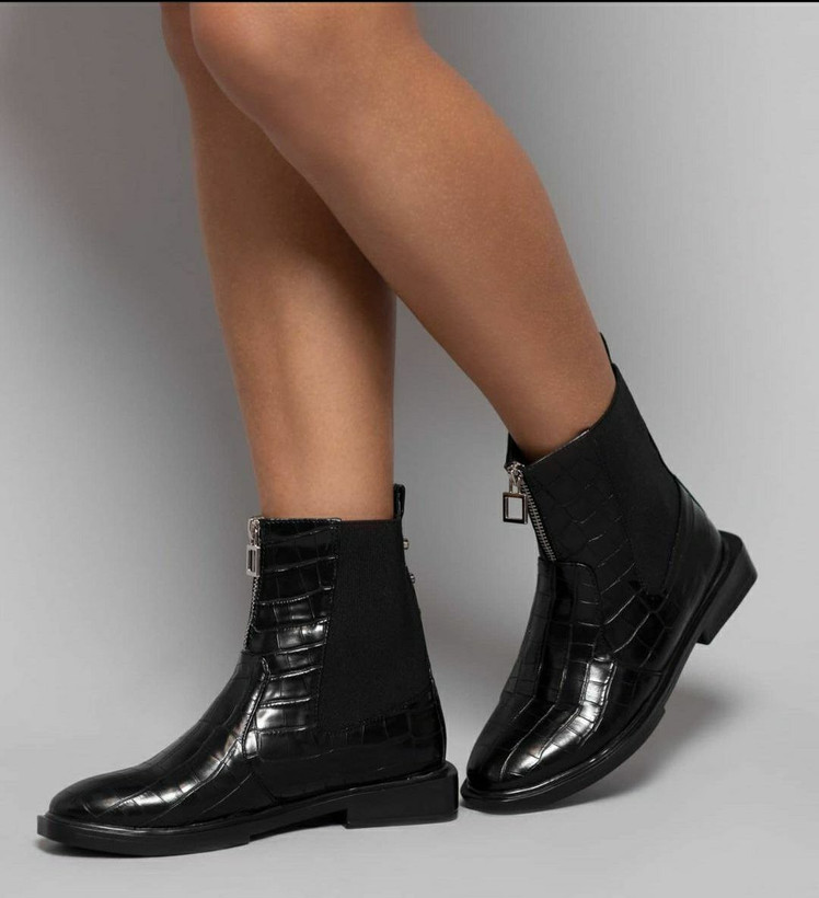 نیم بوت پوست ماری