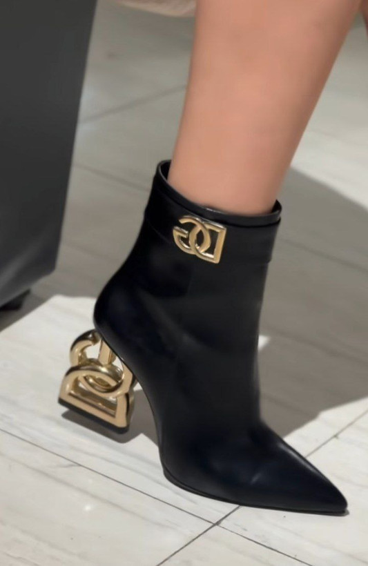 نیم بوت پاشنه ۹ سانت