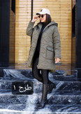 کاپشن آستر دار