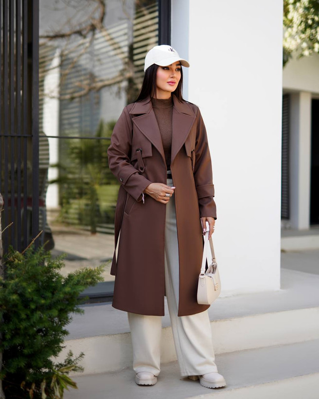 بارانی بلند زنانه