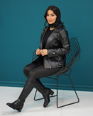 کت چرم کوتاه