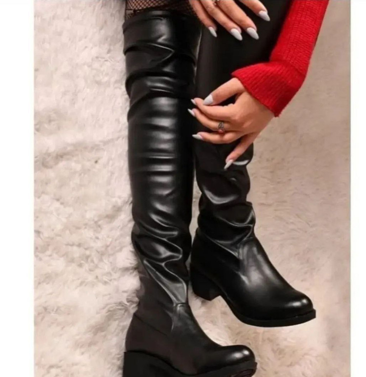 بوت چرم جورابی