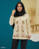 مانتو کرم زنانه