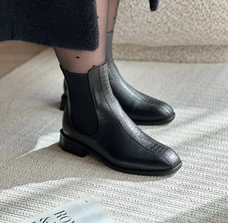 نیم بوت مشکی