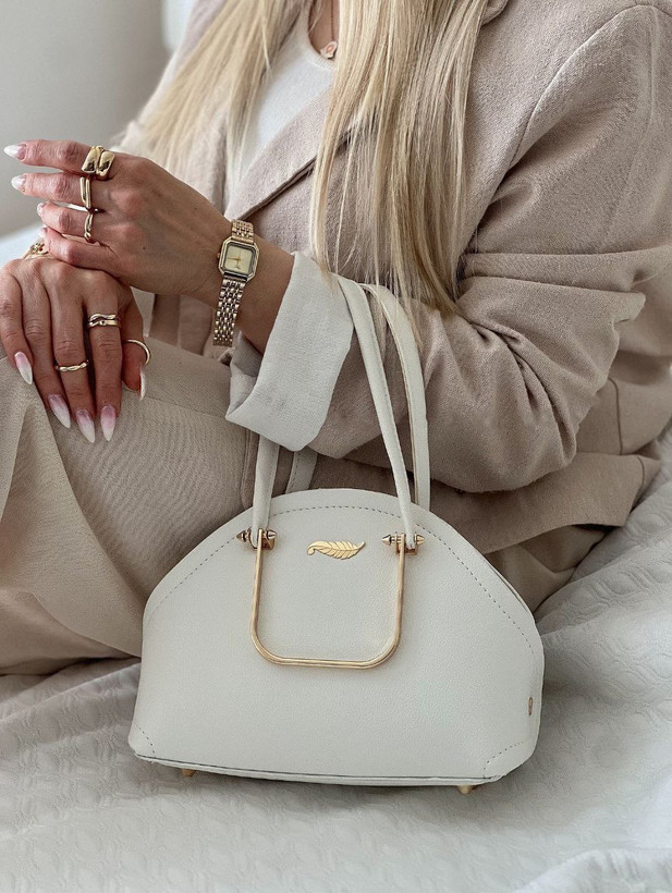 کیف سفید شیک