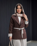 کت و شلوار زنانه بزیاق مدل حسنا سایز ۳۸ تا ۴۸ ضمانت کالا