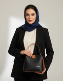 کیف دوشی و دستی زنانه رزماری کد yar441 ضمانت اصالت کالا