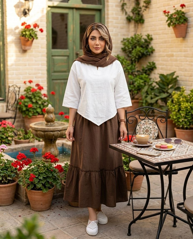 شومیز دامن