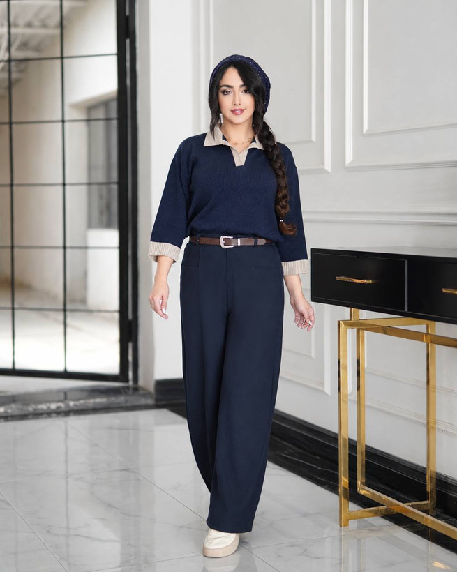 پولوشرت بافت زنانه مدل پرینا سایز ۳۸ تا ۴۶ ضمانت اصالت کالا