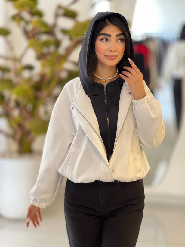 بامبر اویشو زنانه دو زیپ مدل زینت گرم بالا فری سایز تا ۴۴ ضمانت اصالت کالا